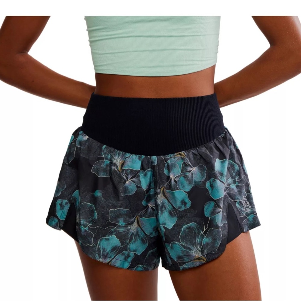 FP Movement Carpe Diem Stripe Shorts BNWT